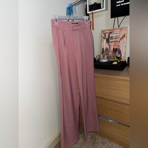 Nasty Gal Dusty Pink Pants